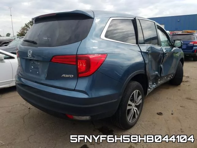 5FNYF6H58HB044104 фото 5