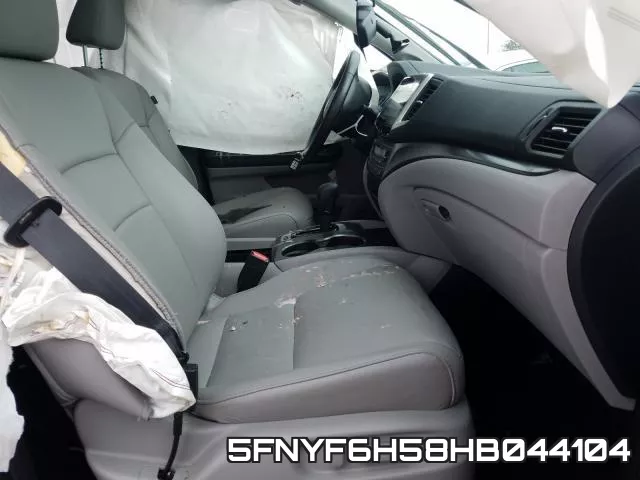 5FNYF6H58HB044104 фото 6