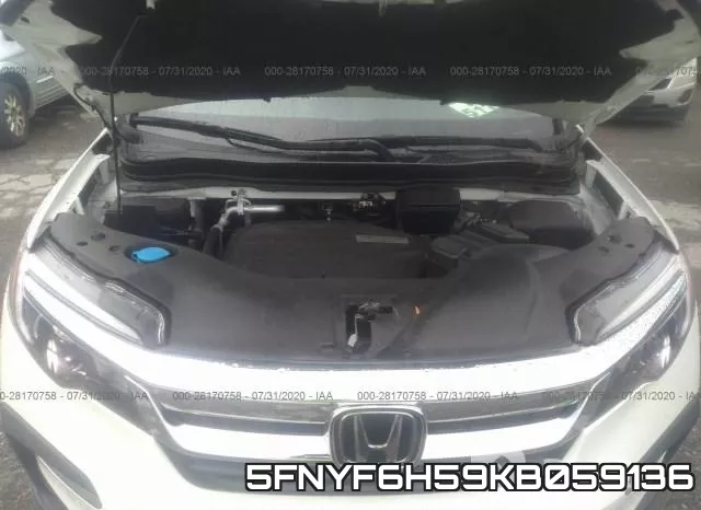 5FNYF6H59KB059136 фото 2