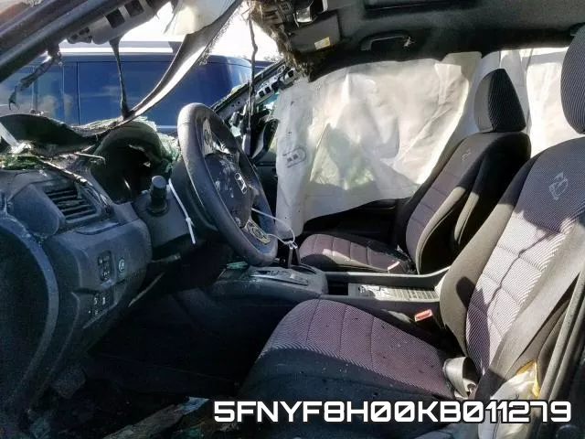 5FNYF8H00KB011279 фото 6