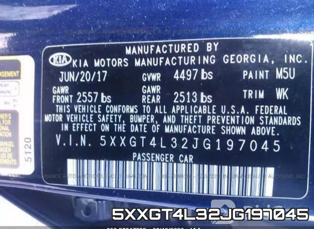 5XXGT4L32JG197045 фото 10
