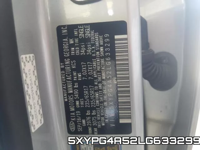 5XYPG4A52LG633299 фото 2