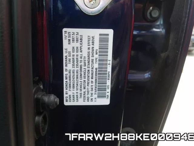 7FARW2H88KE000946 фото 2