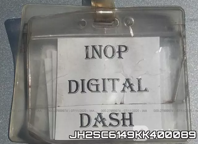 JH2SC6149KK400089 фото 8