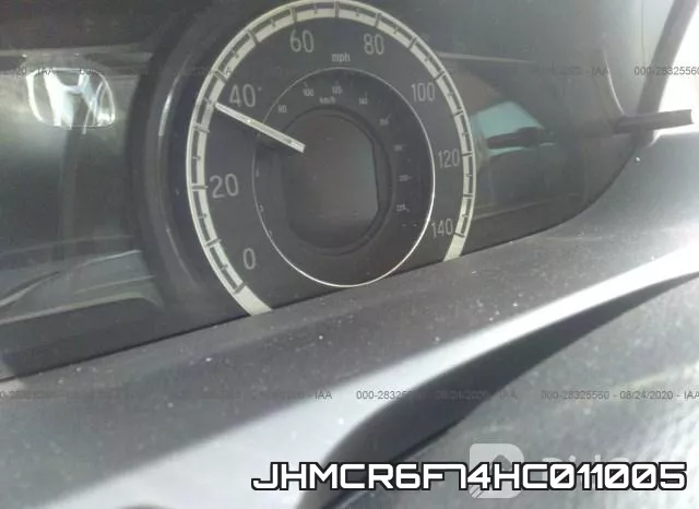 JHMCR6F74HC011005 фото 8