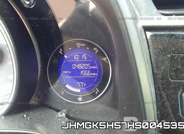 JHMGK5H57HS004535 фото 8