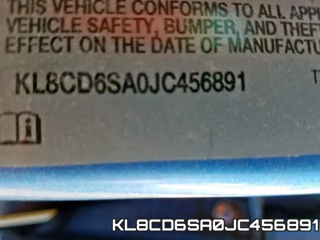 KL8CD6SA0JC456891 фото 2