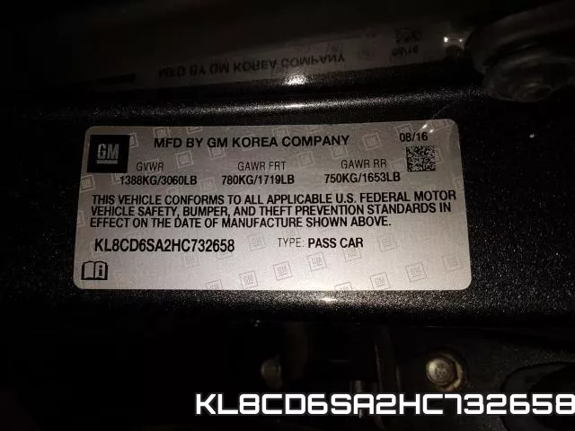 KL8CD6SA2HC732658 фото 2