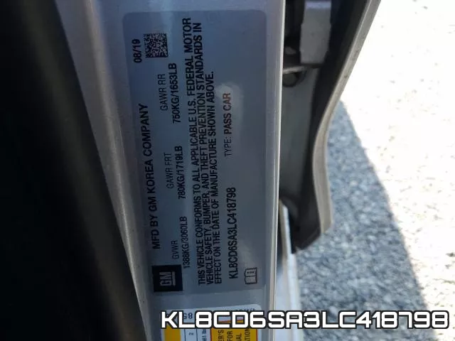 KL8CD6SA3LC418798 фото 2