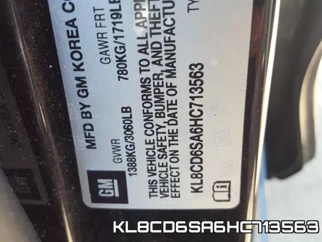 KL8CD6SA6HC713563 фото 2
