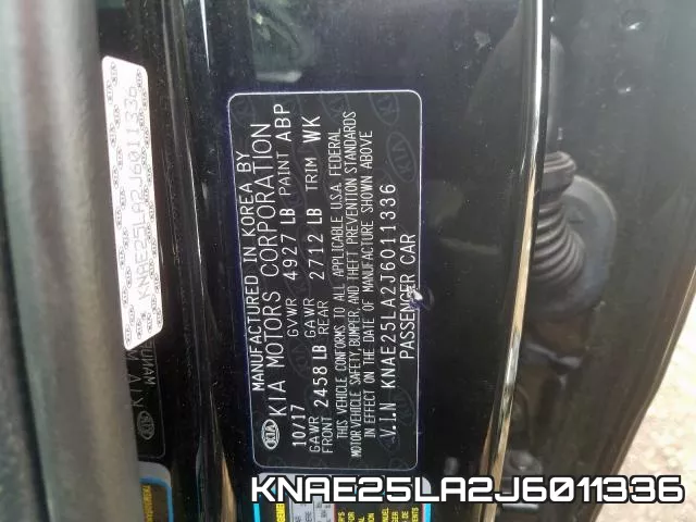KNAE25LA2J6011336 фото 2