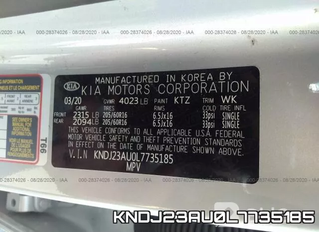 KNDJ23AU0L7735185 фото 10