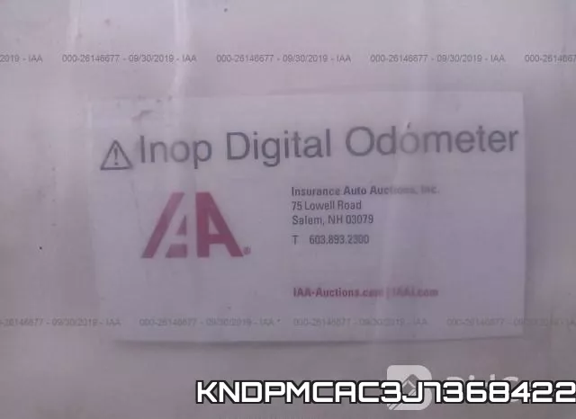 KNDPMCAC3J7368422 фото 8