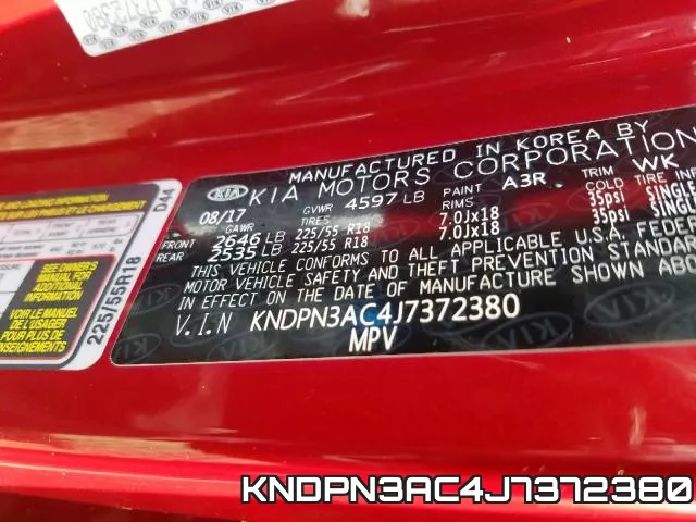 KNDPN3AC4J7372380 фото 2
