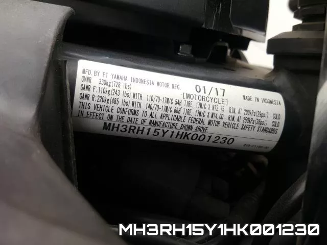 MH3RH15Y1HK001230 фото 2