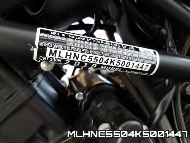 MLHNC5504K5001447 фото 2