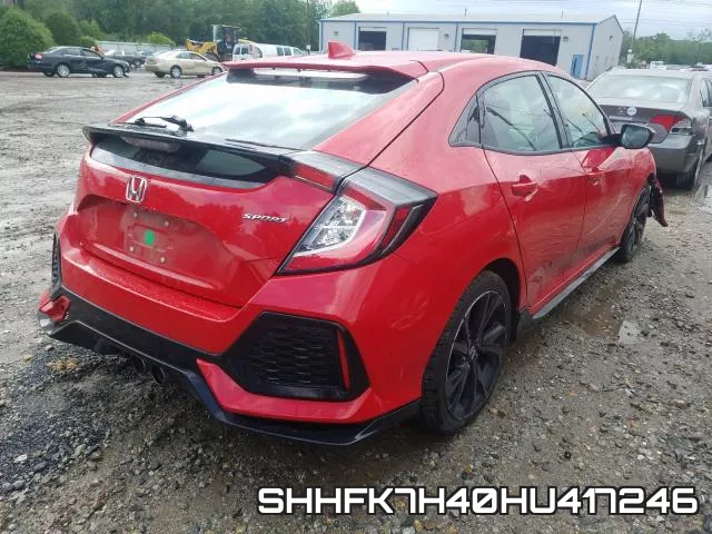 SHHFK7H40HU417246 фото 5