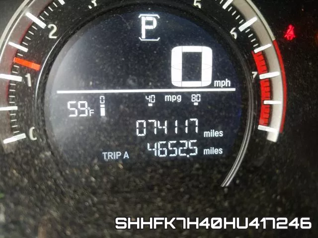 SHHFK7H40HU417246 фото 9
