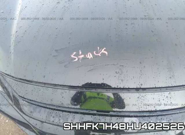 SHHFK7H48HU402526 фото 2