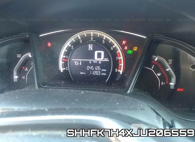 SHHFK7H4XJU206559 фото 8