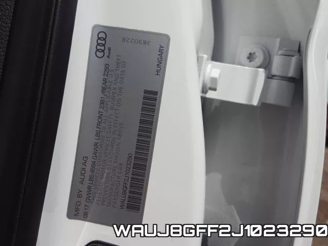 WAUJ8GFF2J1023290 фото 2