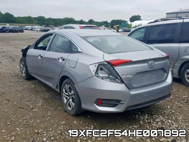 19XFC2F54HE007892 фото 4