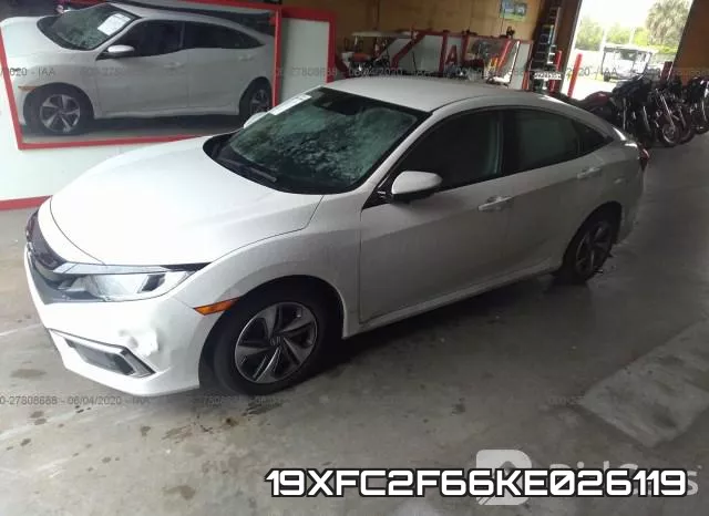 19XFC2F66KE026119 фото 3