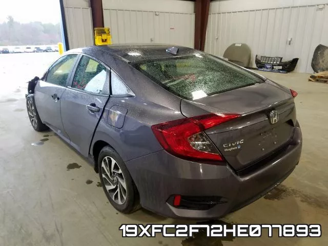 19XFC2F72HE077893 фото 4