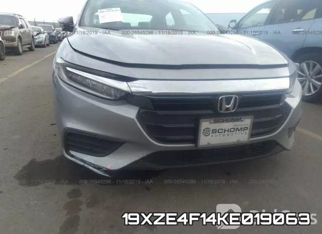 19XZE4F14KE019063 фото 7
