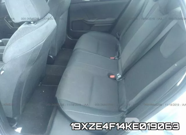 19XZE4F14KE019063 фото 9