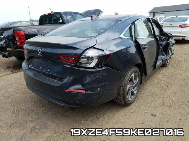 19XZE4F59KE027016 фото 5