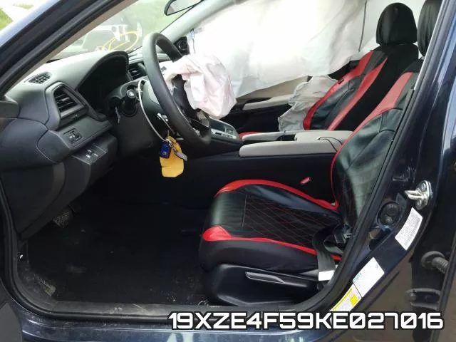 19XZE4F59KE027016 фото 6