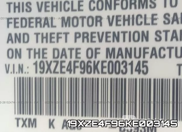 19XZE4F96KE003145 фото 10