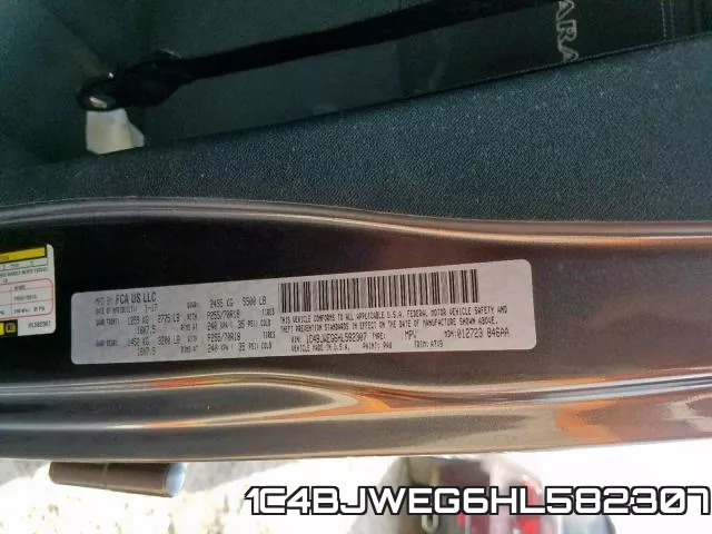 1C4BJWEG6HL582307 фото 2