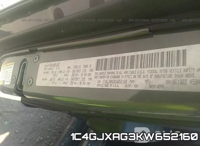 1C4GJXAG3KW652160 фото 10