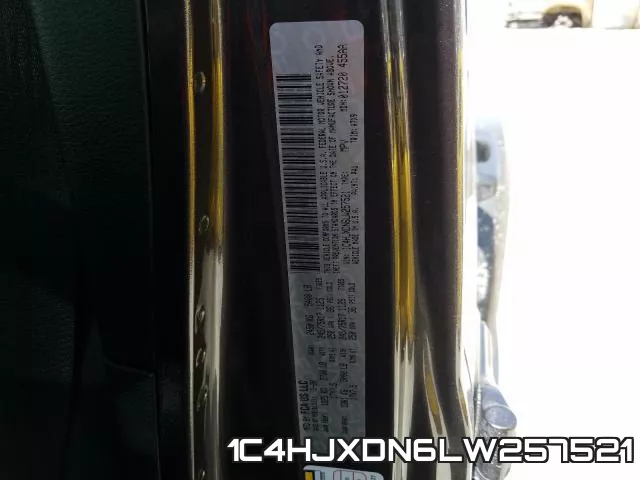 1C4HJXDN6LW257521 фото 2