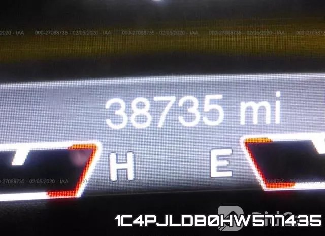 1C4PJLDB0HW577435 фото 8