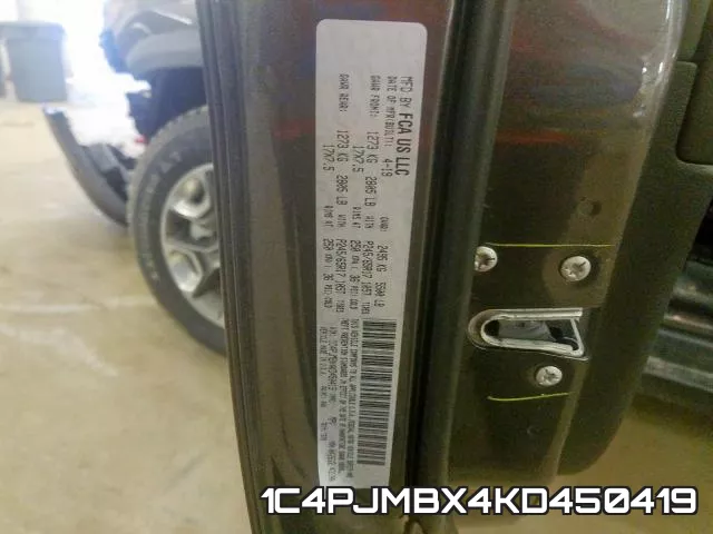 1C4PJMBX4KD450419 фото 2