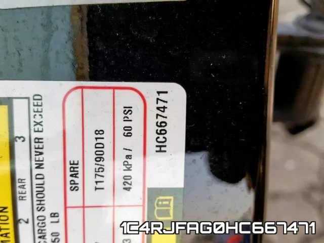 1C4RJFAG0HC667471 фото 2