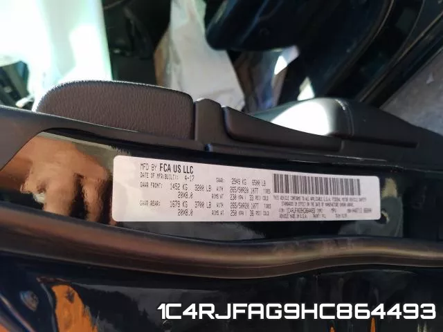 1C4RJFAG9HC864493 фото 2