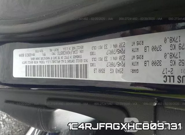 1C4RJFAGXHC809731 фото 10