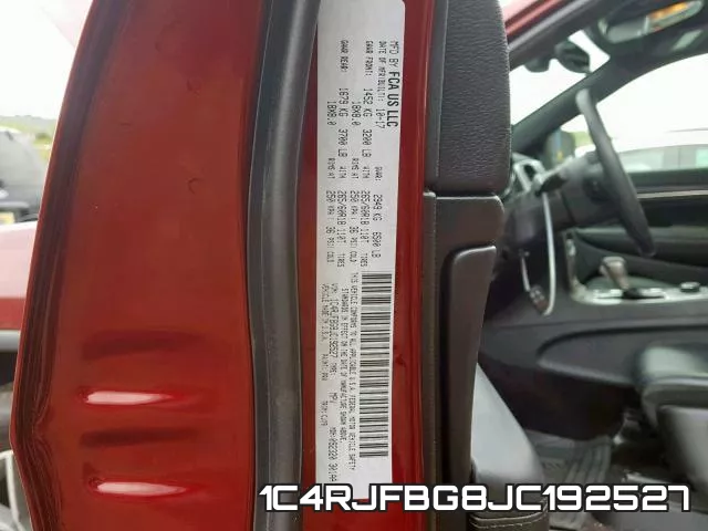 1C4RJFBG8JC192527 фото 2
