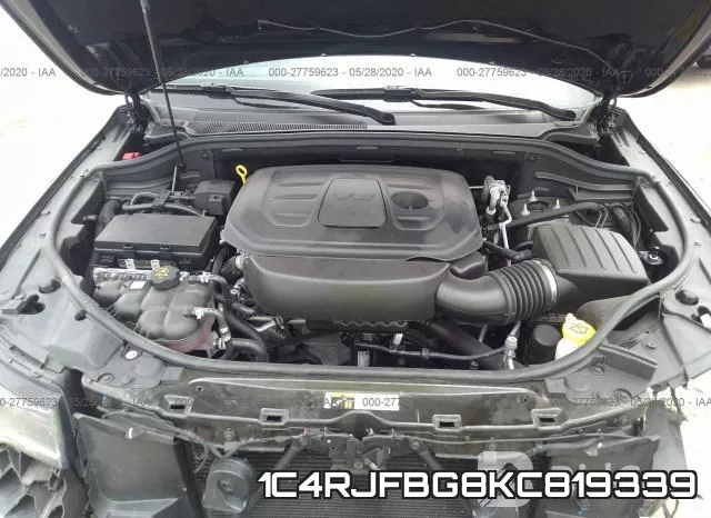 1C4RJFBG8KC819339 фото 2