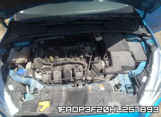 1FADP3F20HL257893 фото 2