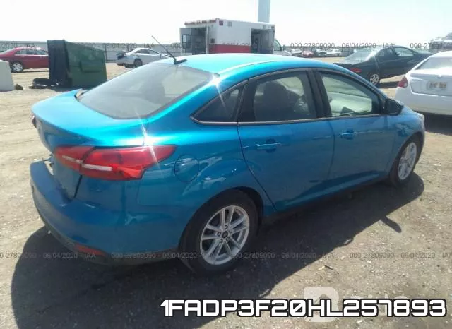 1FADP3F20HL257893 фото 5