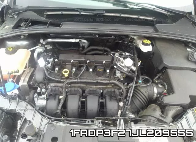 1FADP3F27JL209555 фото 2