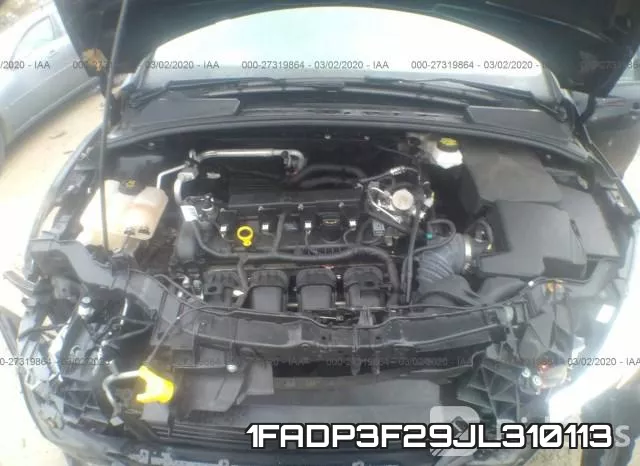 1FADP3F29JL310113 фото 2