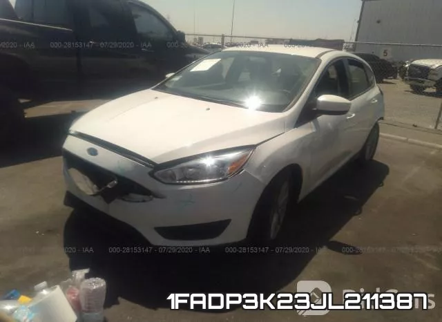 1FADP3K23JL211387 фото 3