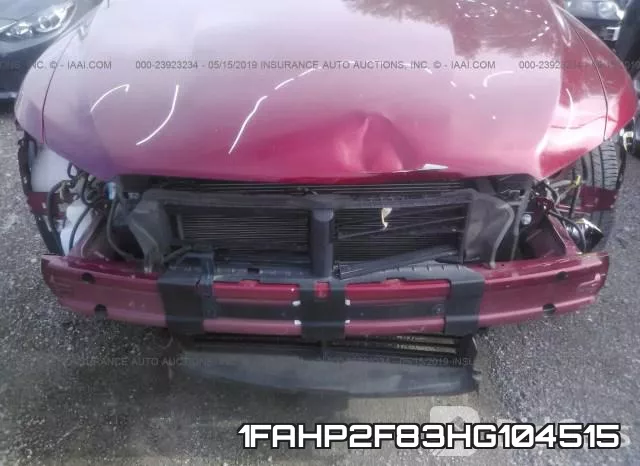 1FAHP2F83HG104515 фото 7