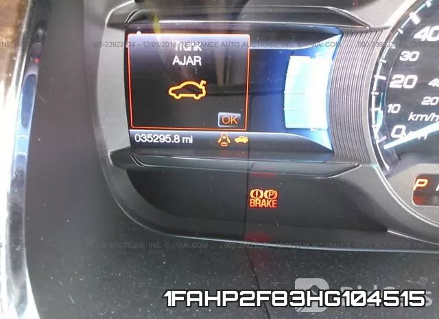 1FAHP2F83HG104515 фото 8